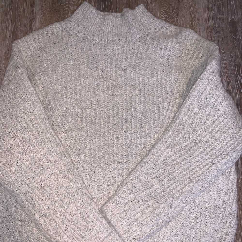 Mock neck sweater